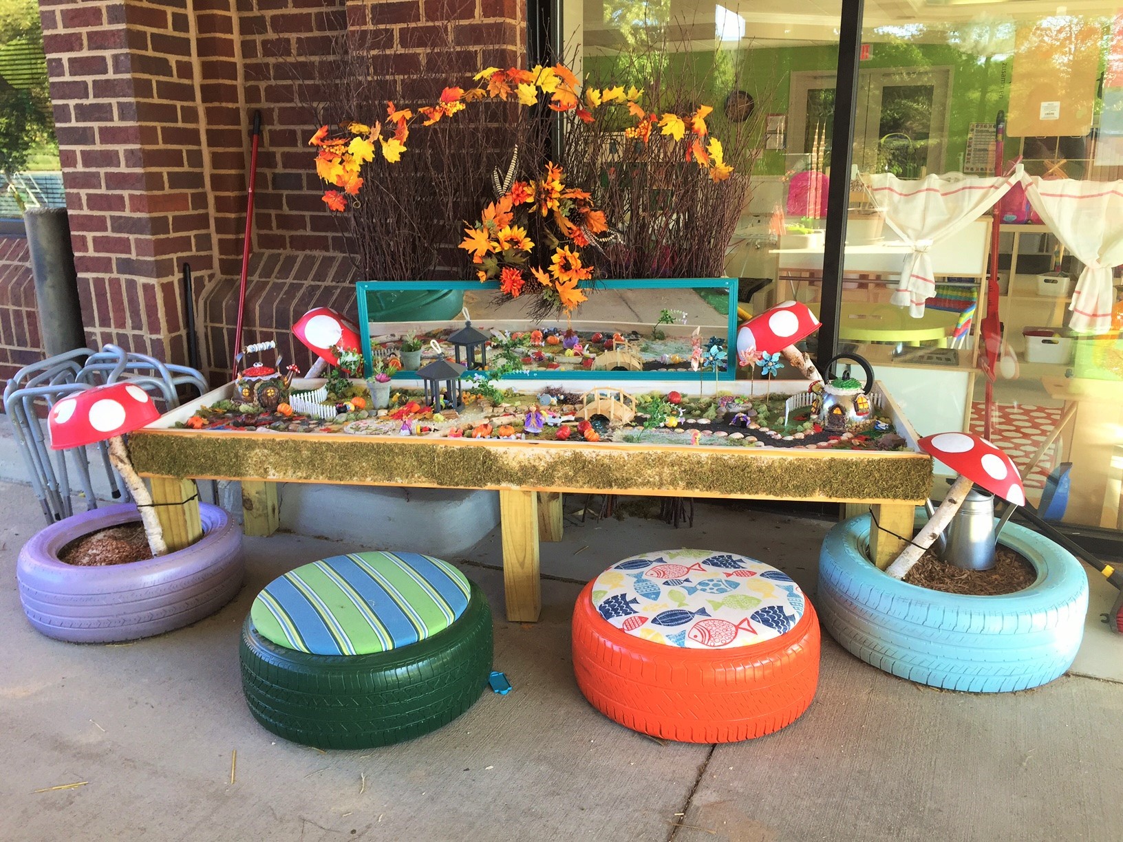 Fall Fairy Table at Center Stage Preschool