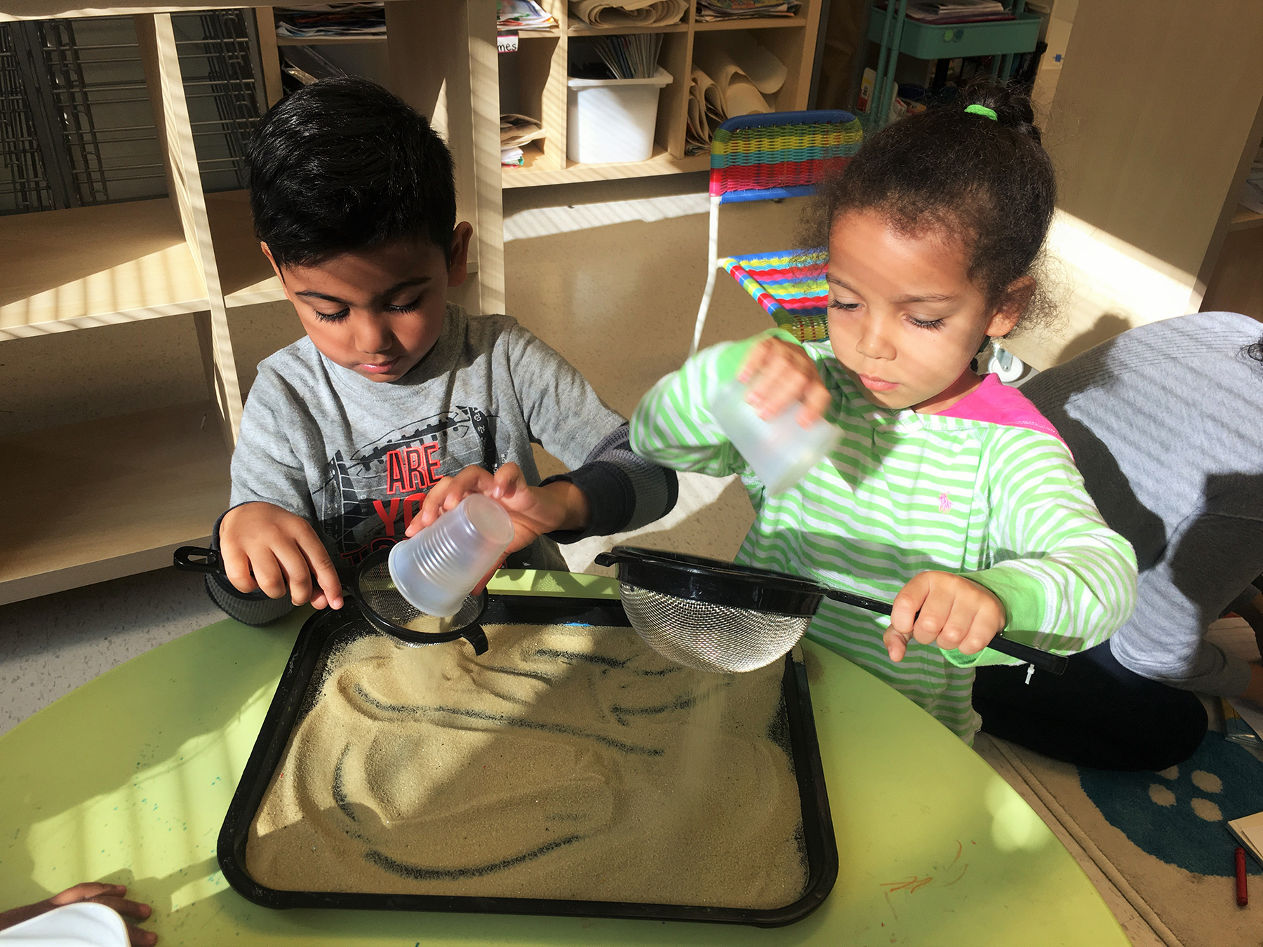 Sensory Play is an important part of learning in the 3 to 6 year age group.