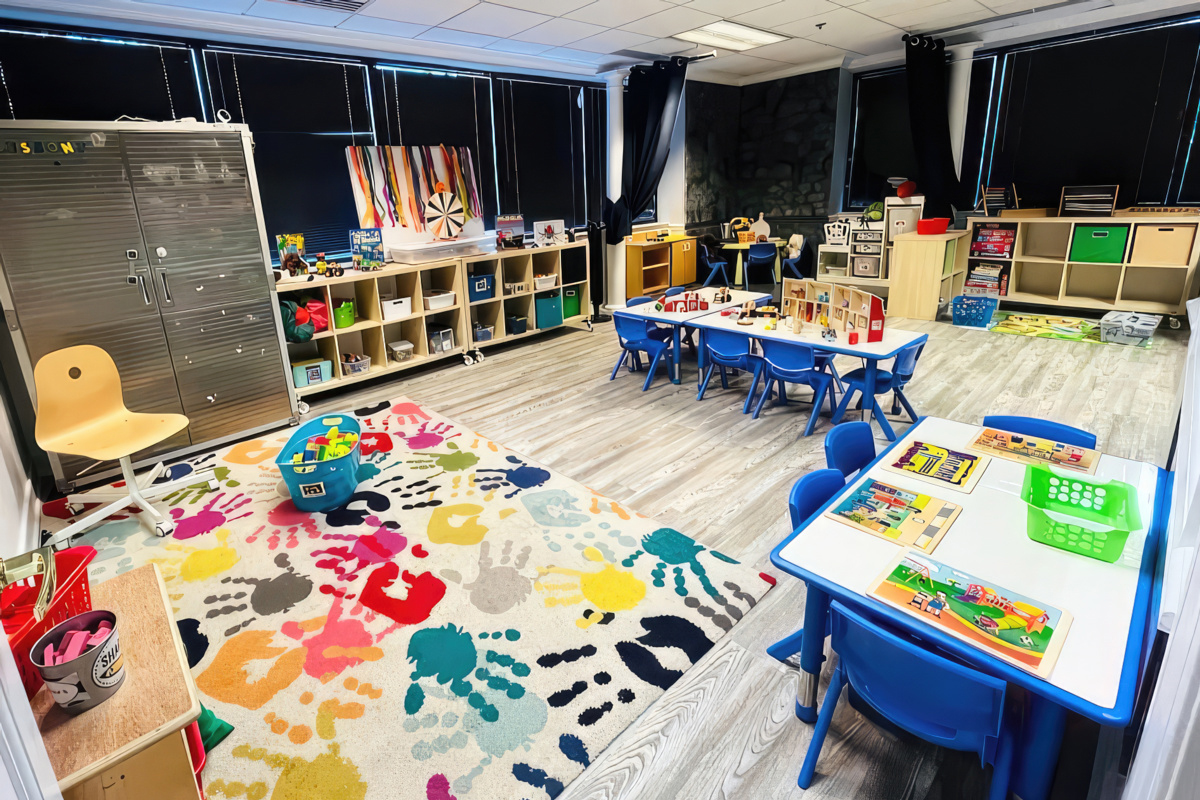 A Wide Open Floor Plan For More Fun In The Classroom